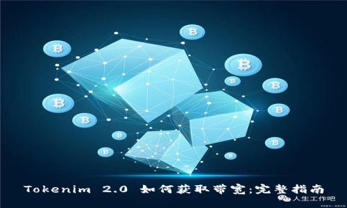 Tokenim 2.0 如何获取带宽：完整指南